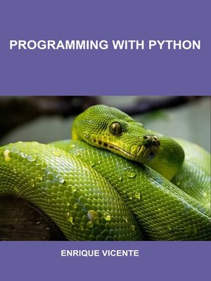 cover image of Programming with Python